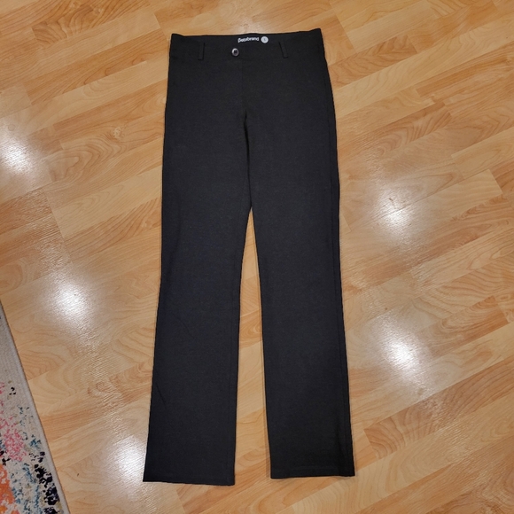 Betabrand Classic DPYP Dress Pant Yoga Pant Charcoal Size Small - Picture 7 of 13